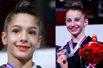 Faber Ginnastica Fabriano, due nuove stelle, Sofia e Serena è argento Mondiale.