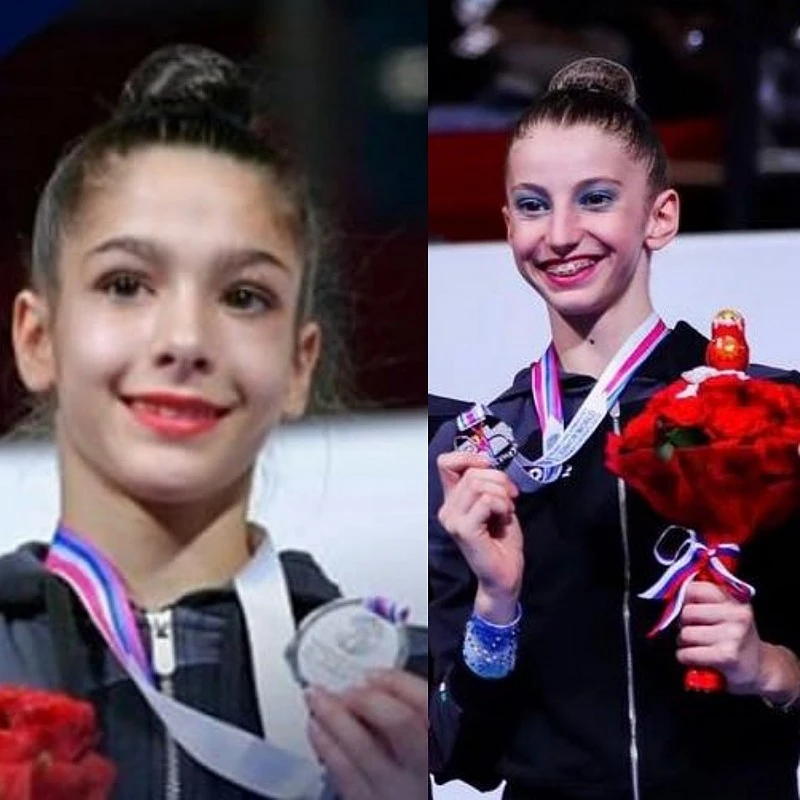 Faber Ginnastica Fabriano, due nuove stelle, Sofia e Serena è argento Mondiale.