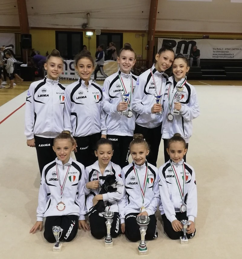 FABERGINNASTICA FABRIANO TRA POLONIA, GIAPPONE E SARDEGNA