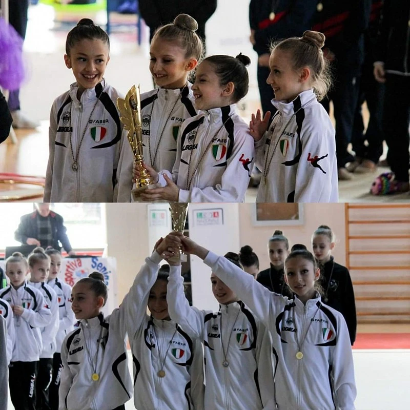 Dall'alpi alle piramidi .... le ginnaste della Faber Ginnastica Fabriano