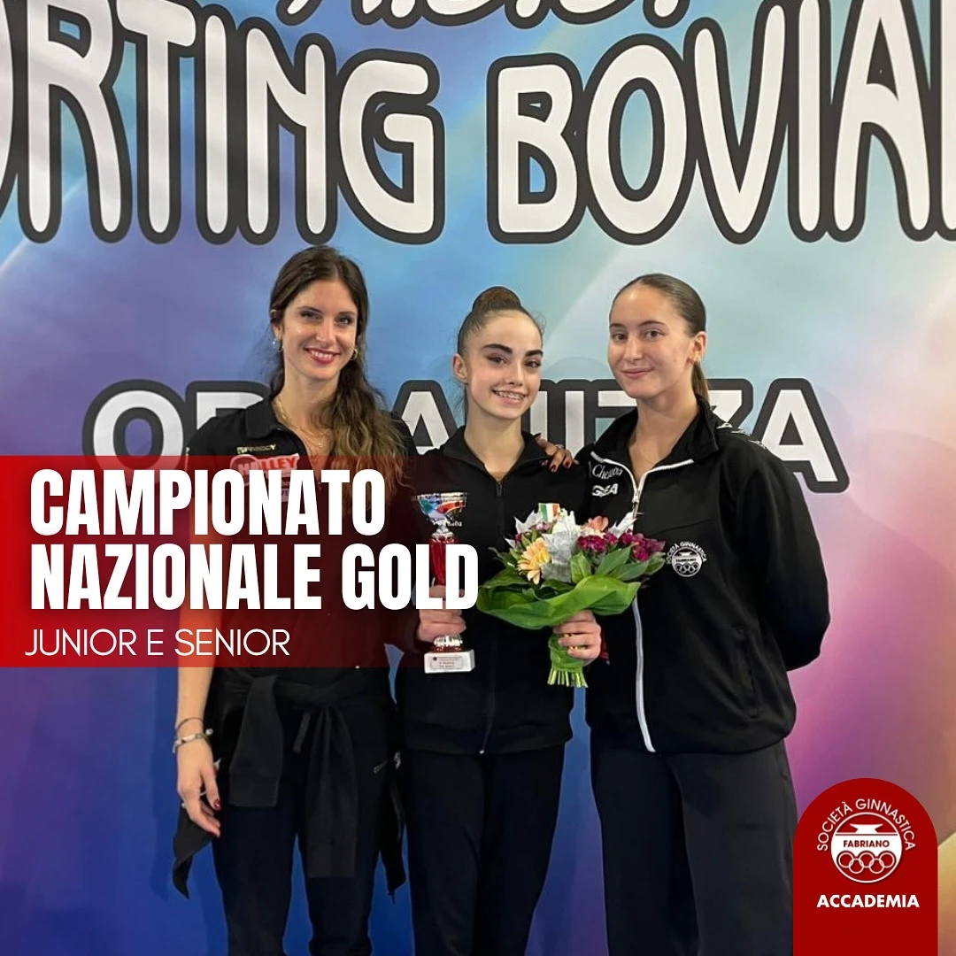 Campionato Nazionale Gold Junior e Senior a Campobasso