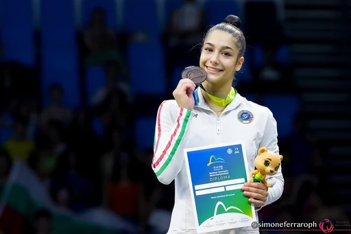 Sofia Raffaeli Bronzo Mondiale All Around