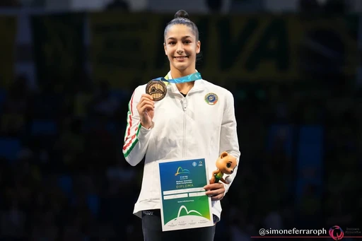Sofia Raffaeli Oro al cerchio mondiali di Rio 2025