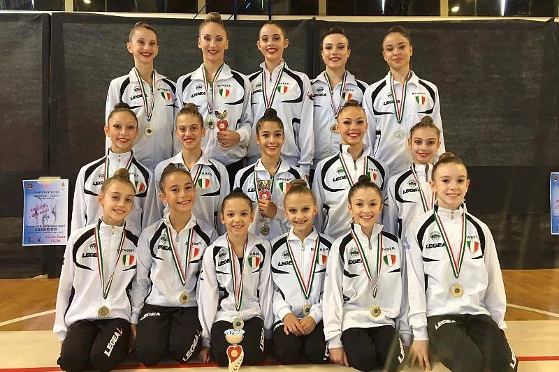 PRIMA PROVA REGIONALE PER LA FABER GINNASTICA FABRIANO